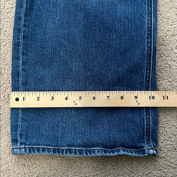 Quince Bella Stretch Relaxed Straight Jeans Size 31 Wide leg Organic Cotton - Picture 13 of 13